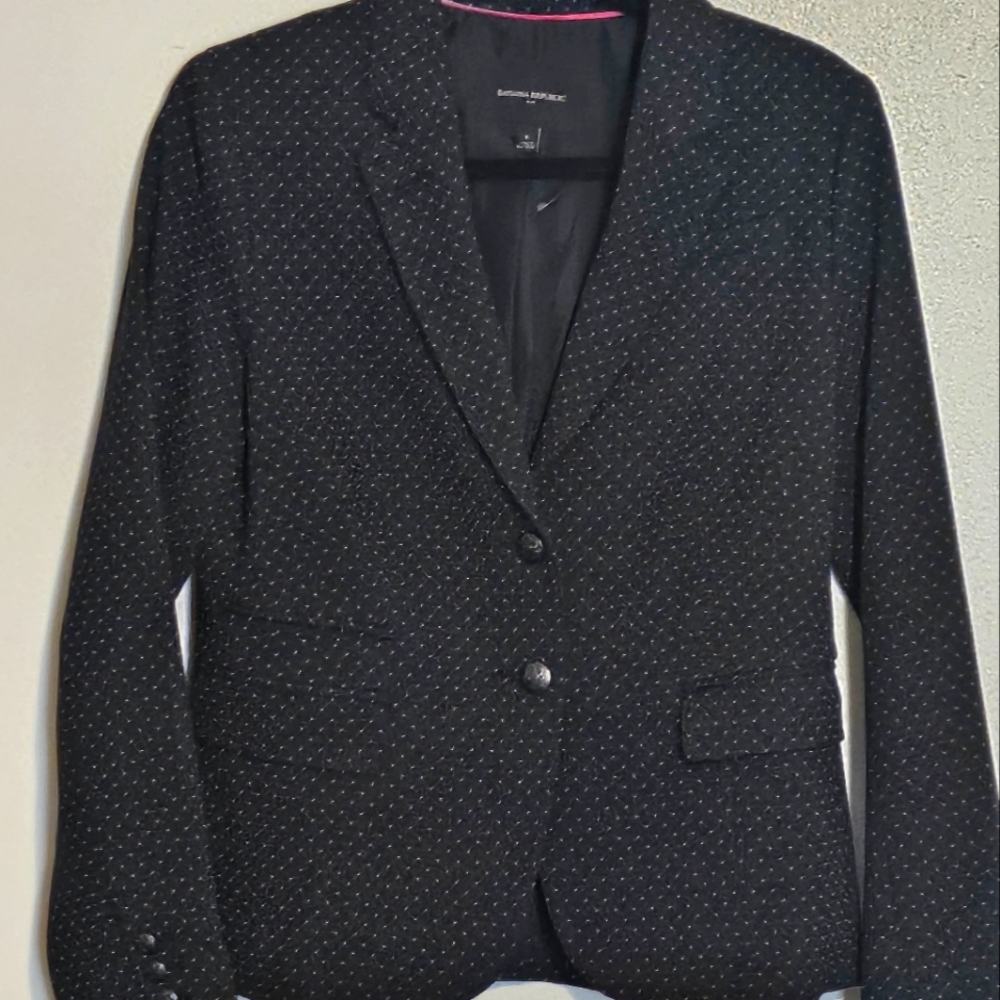 Banana Republic polkadot blazer